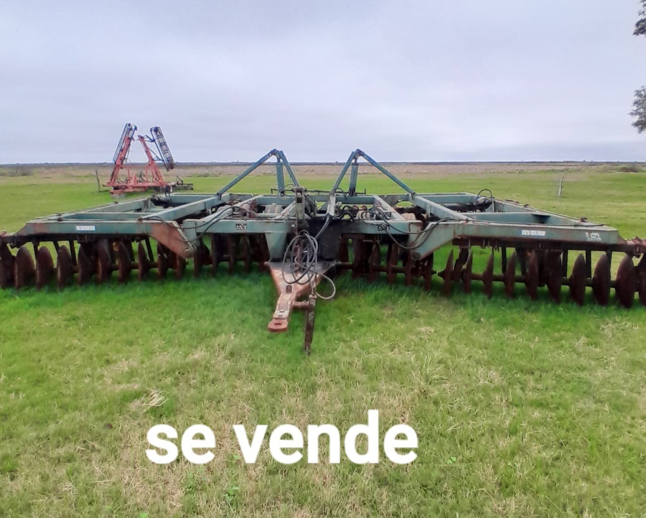 Rastra de discos desencontrados ERCA 72 platos
