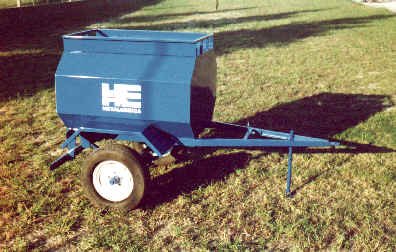Acoplado tanque metálico rural de 1200 lts