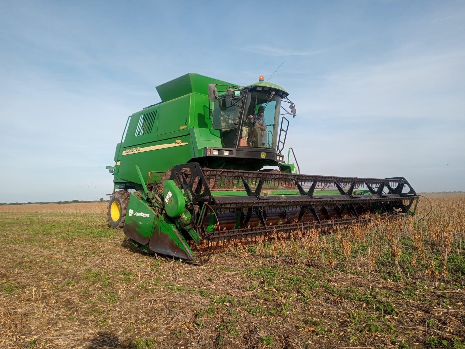 Cosechadora John Deere 1550 Usada